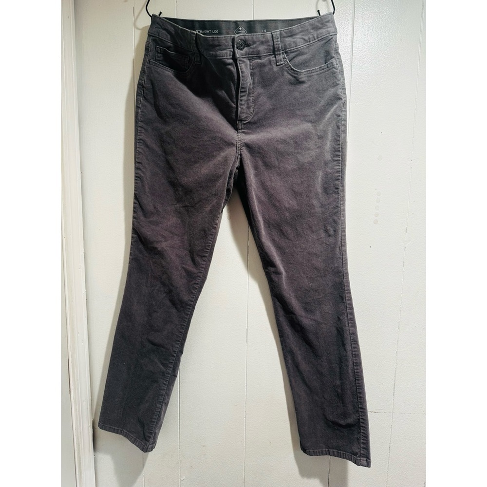 St. John's Bay Gray Straight Leg Pants